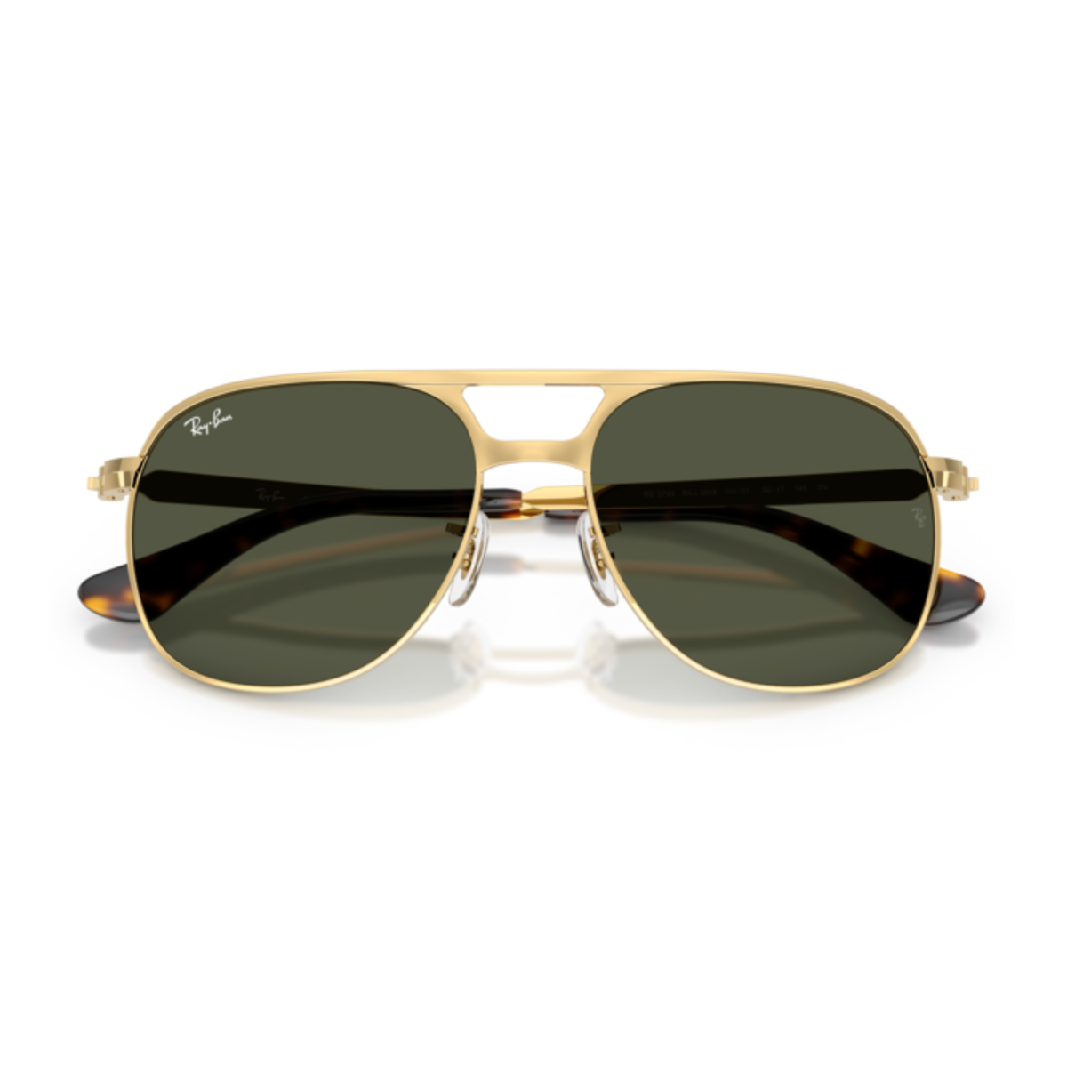 Lentes De Sol Ray-Ban RB3793 Bill Max Arista Green Verde/Dorado