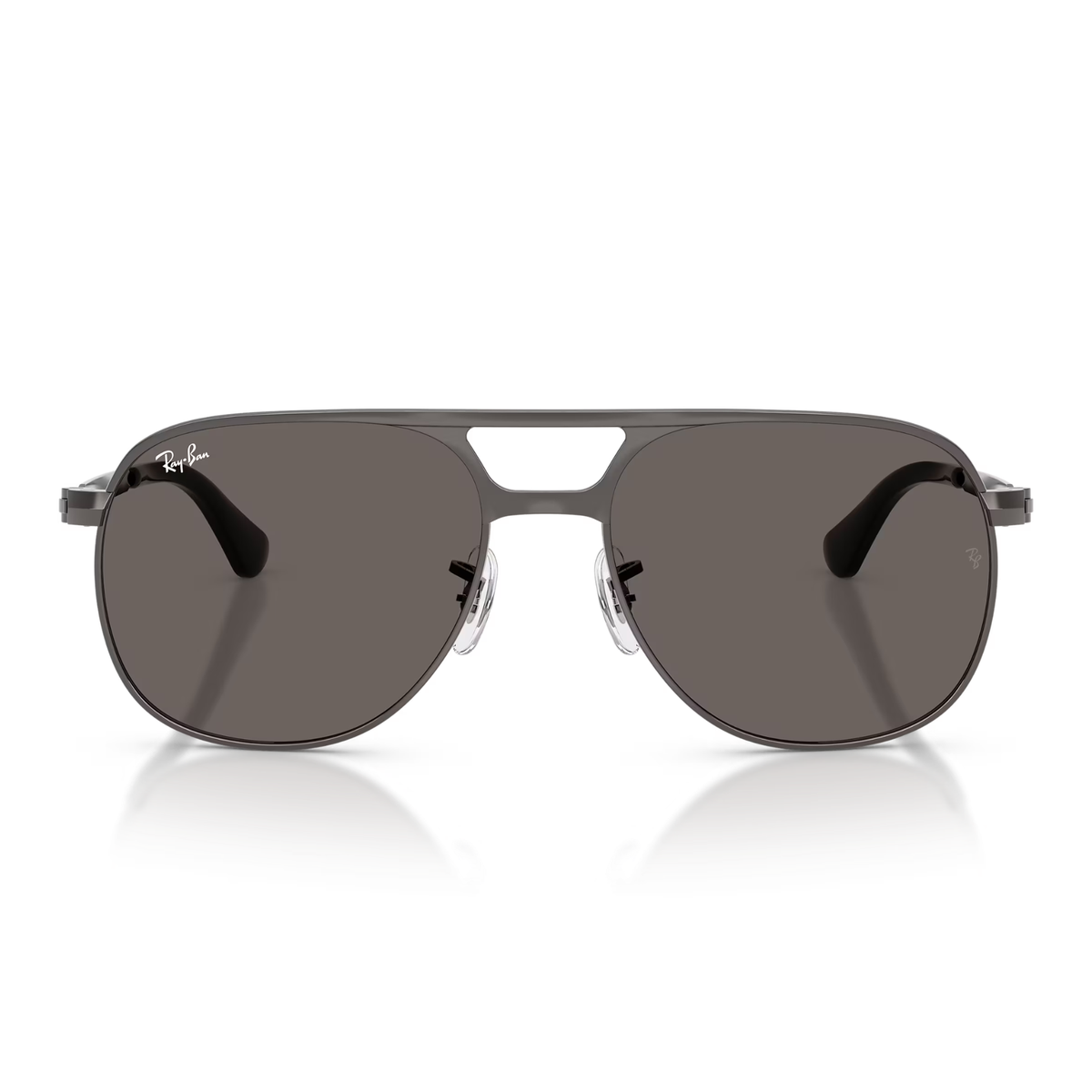 Lentes De Sol Ray-Ban RB3793 Bill Max Gunmetal Dark Grey Gris/Gris