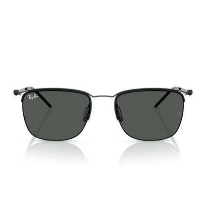 Lentes De Sol Ray-Ban RB8550 Black Dark Grey Gris/Negro