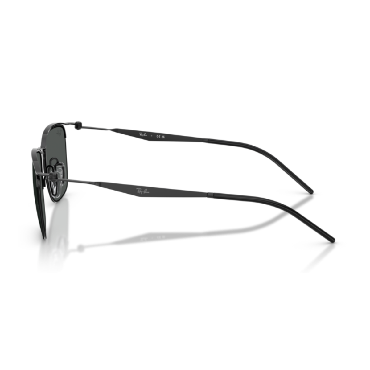 Lentes De Sol Ray-Ban RB8550 Black Dark Grey Gris/Negro