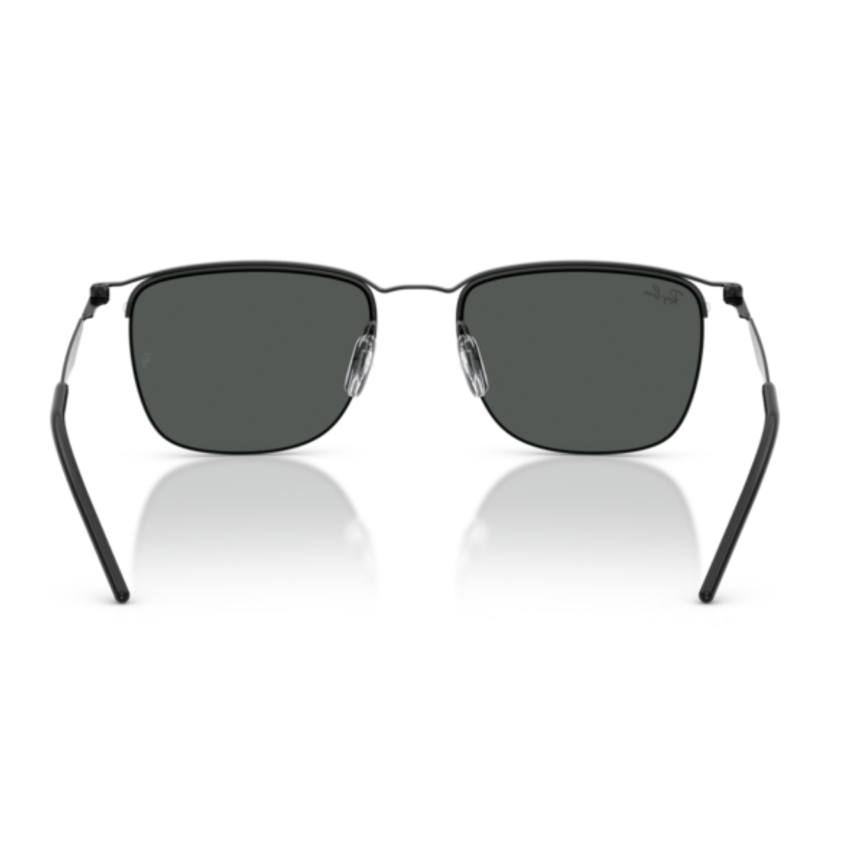 Lentes De Sol Ray-Ban RB8550 Black Dark Grey Gris/Negro