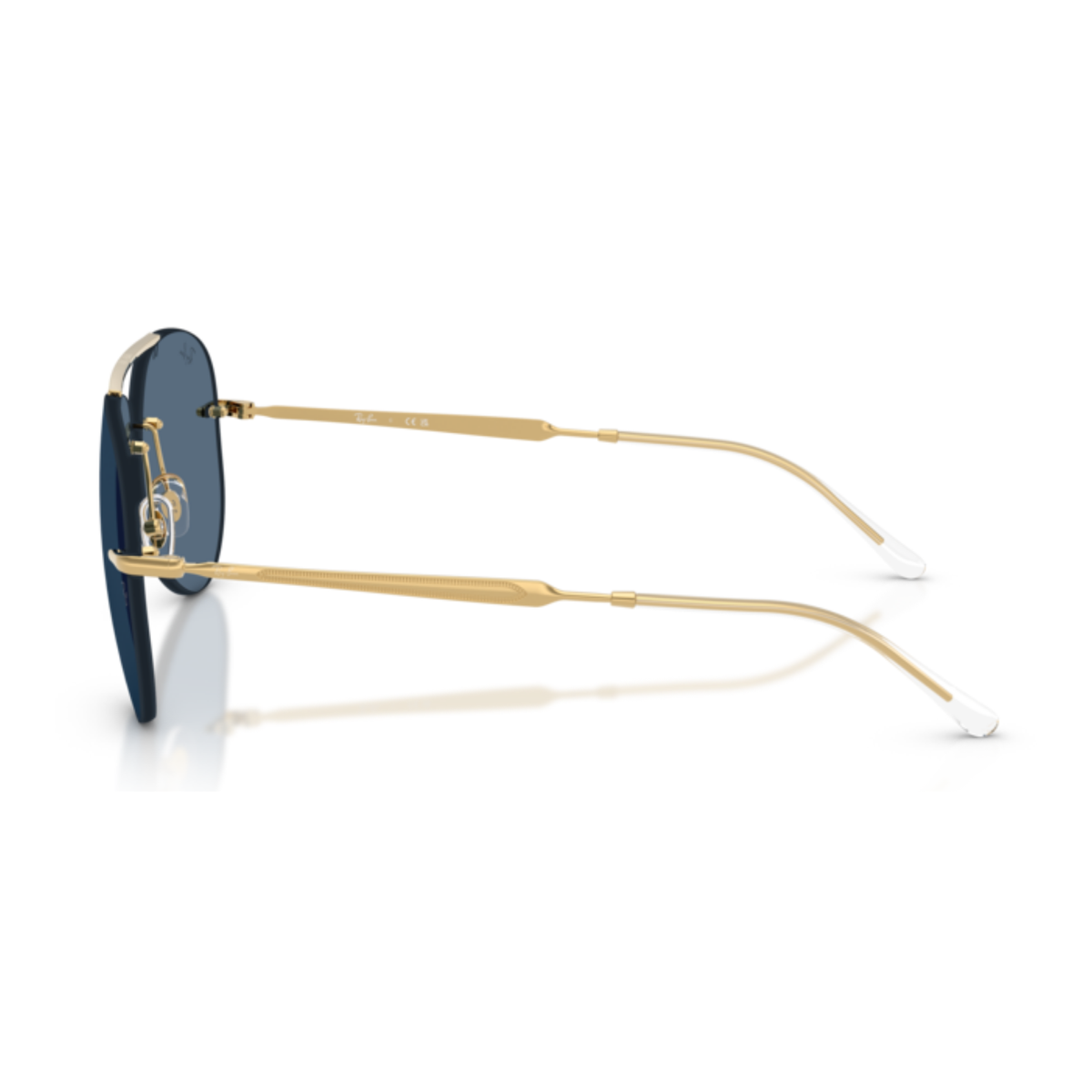 Lentes De Sol Ray-Ban RB3791 Arista Dark Blue Azul/Dorado