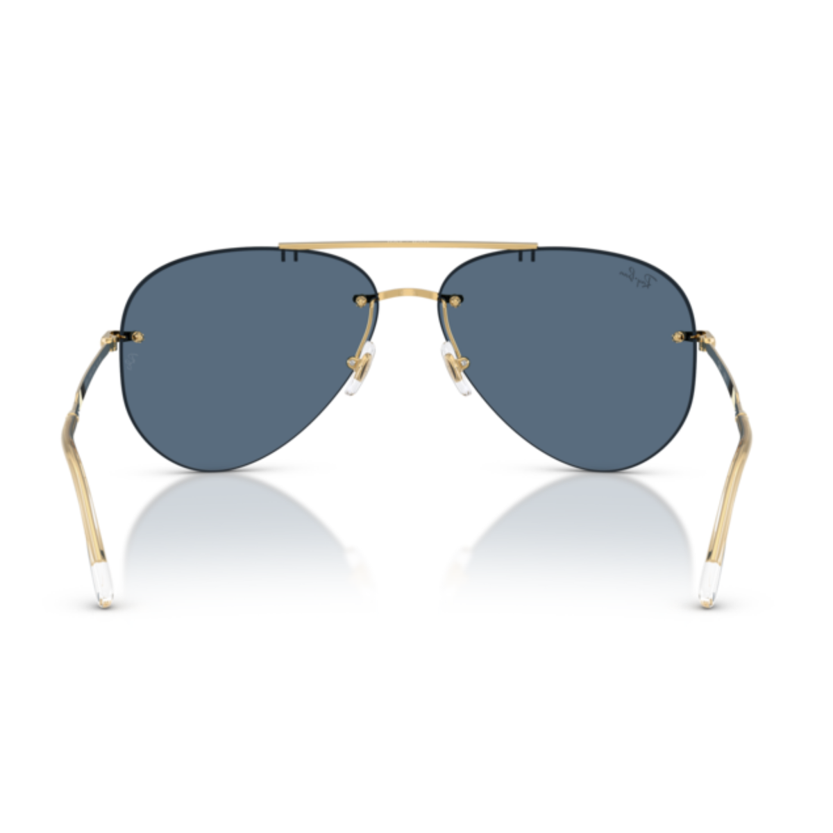Lentes De Sol Ray-Ban RB3791 Arista Dark Blue Azul/Dorado