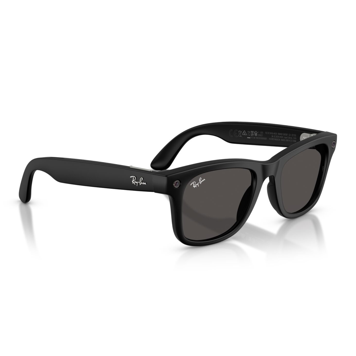 Lentes de sol Ray-Ban meta (Gen 3) Wayfarer  Negro Mate