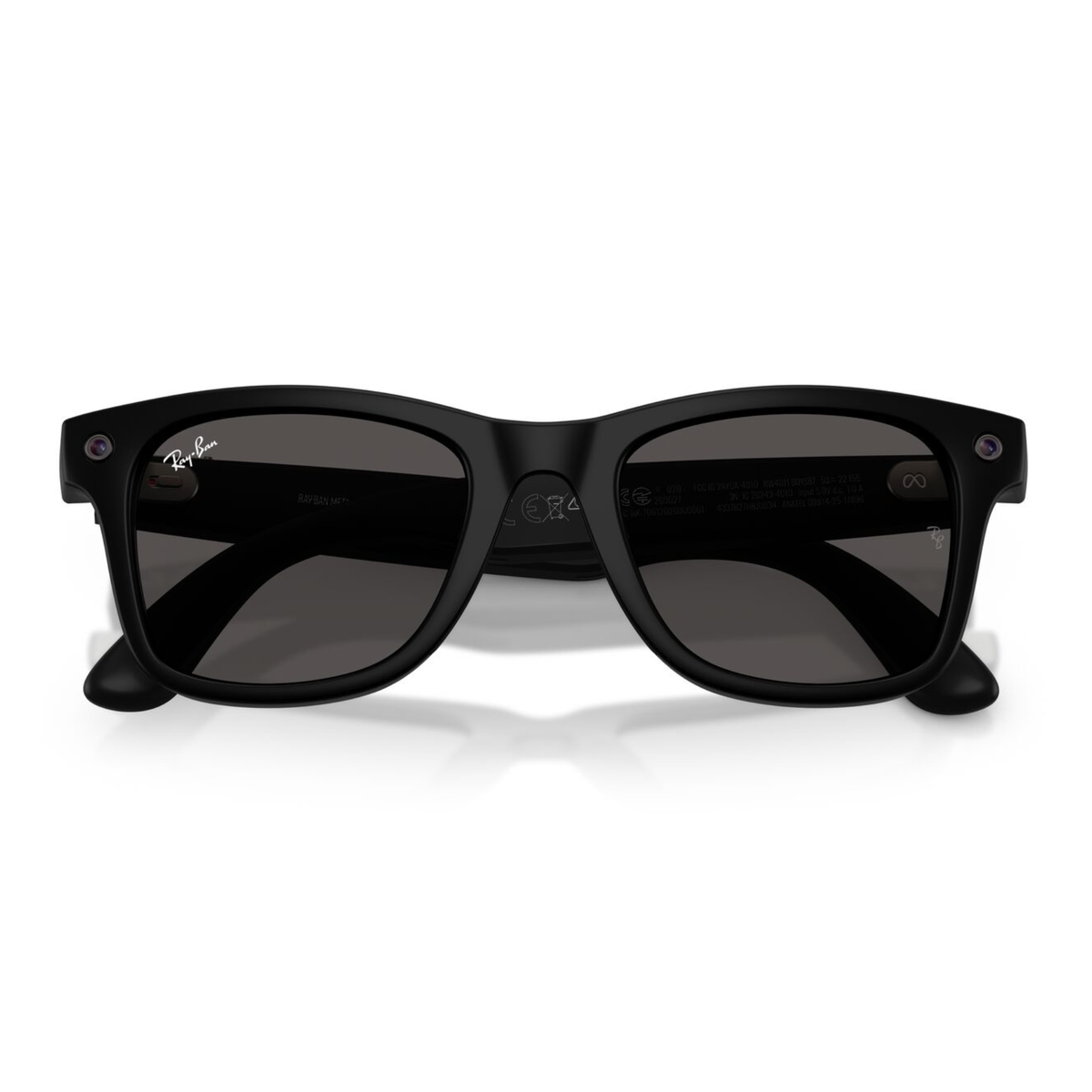 Lentes de sol Ray-Ban meta (Gen 3) Wayfarer  Negro Mate