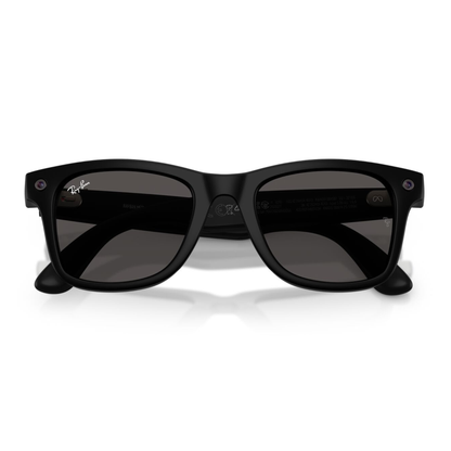 Lentes de sol Ray-Ban meta (Gen 3) Wayfarer  Negro Mate