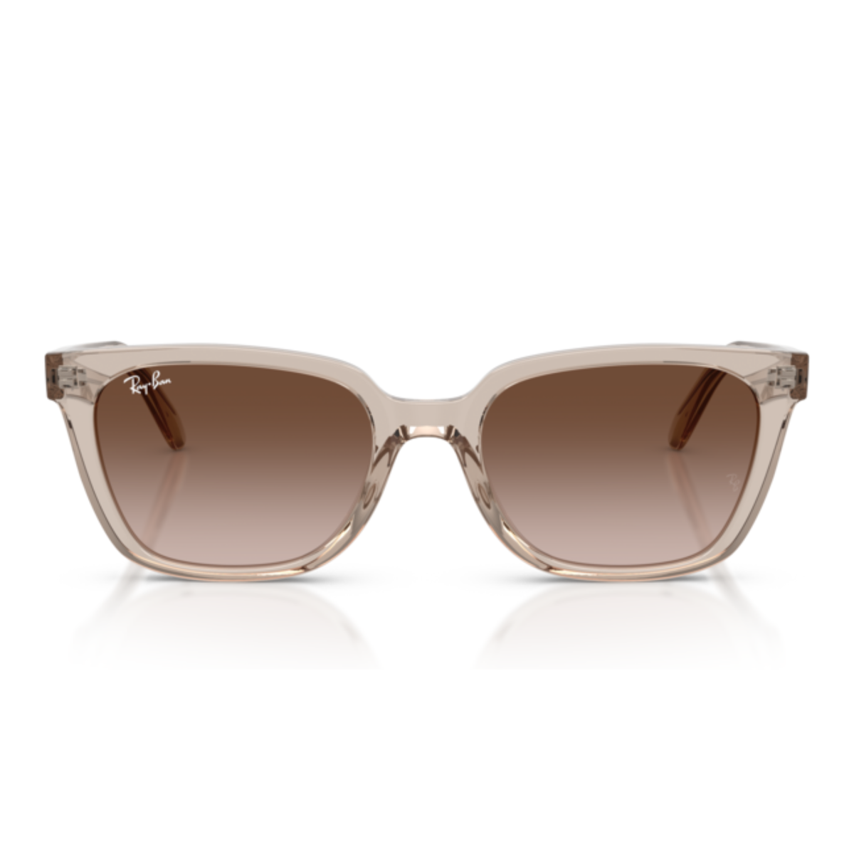 Lentes De Sol Ray-Ban RB2243D Transparent Light Brown Light Brown Gradient Dark Brown Café/Marrón