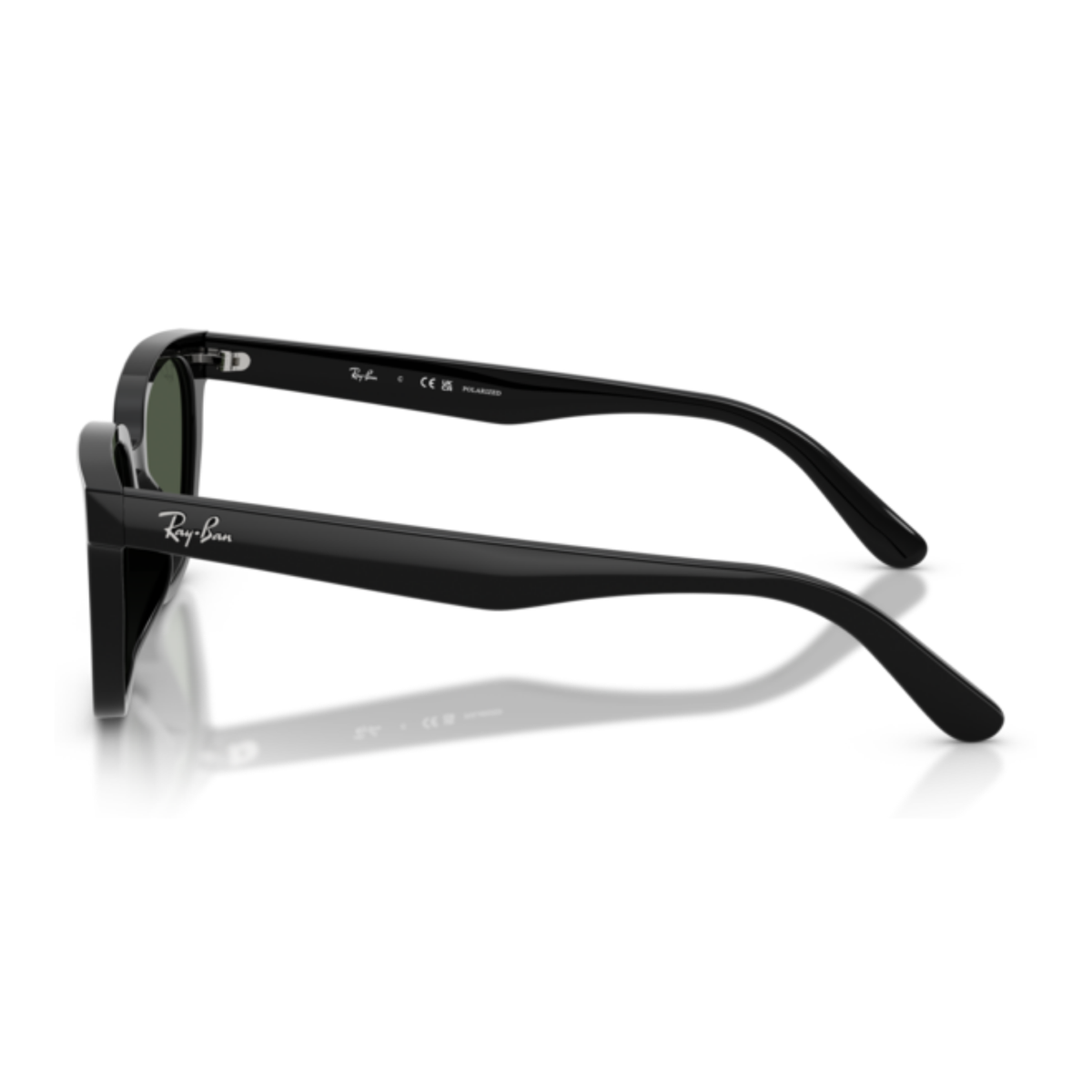 Lentes De Sol Ray-Ban RB2243D Black Polar Dark Green Verde/Negro