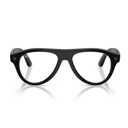 Lentes de sol Ray-Ban meta (Gen 3) Aviator Transitions Shiny Black