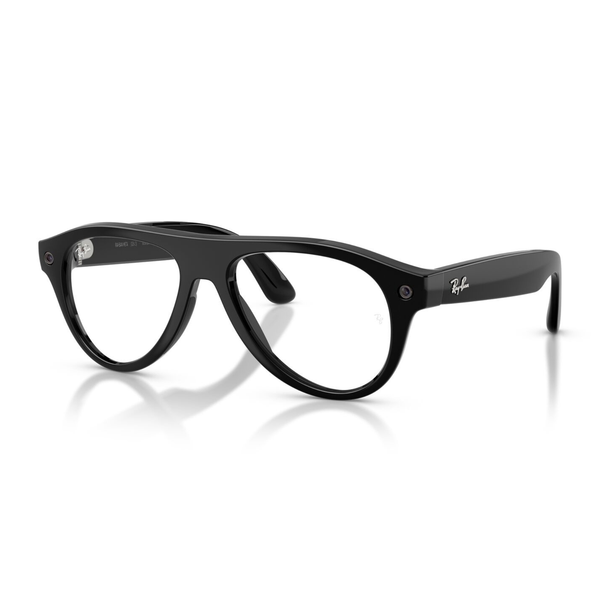 Lentes de sol Ray-Ban meta (Gen 3) Aviator Transitions Shiny Black