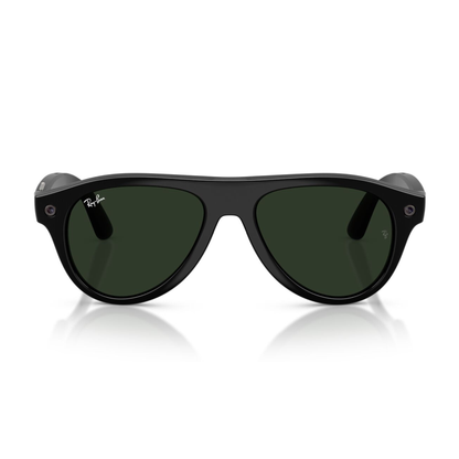 Lentes de sol Ray-Ban meta (Gen 3) Aviator Transitions Shiny Black