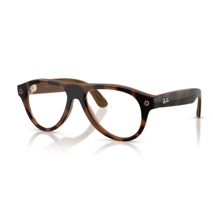 Lentes de sol Ray-Ban meta (Gen 3) Aviator Transitions Havana
