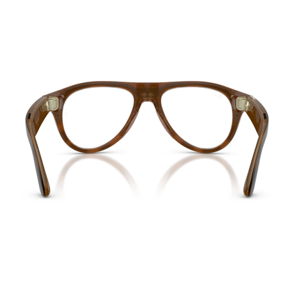 Lentes de sol Ray-Ban meta (Gen 3) Aviator Transitions Havana