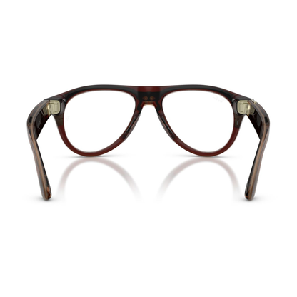 Lentes de sol Ray-Ban meta (Gen 3) Aviator Transitions Transp. Umber