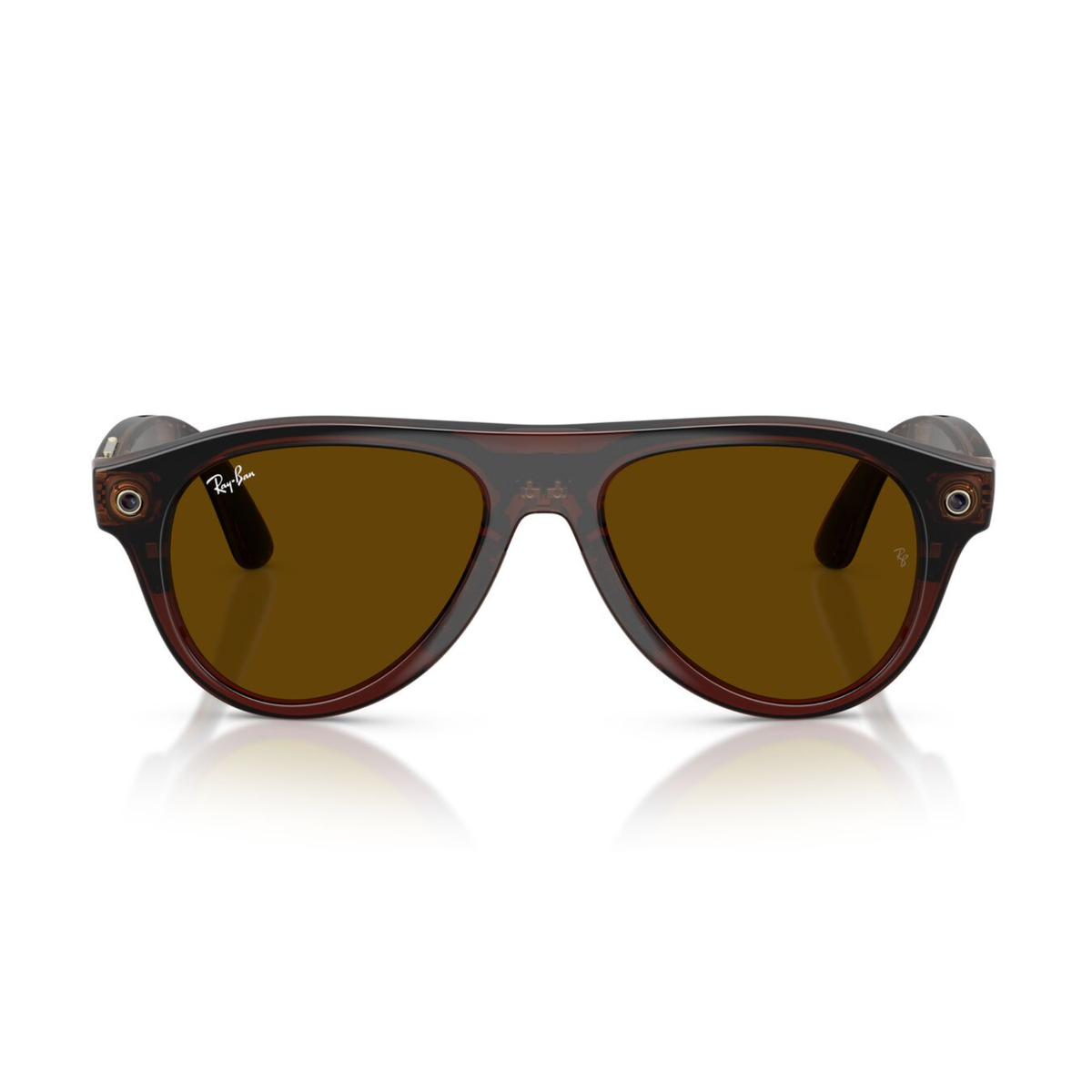 Lentes de sol Ray-Ban meta (Gen 3) Aviator Transitions Transp. Umber