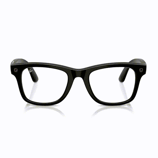 Lentes de sol Ray-Ban meta (Gen 3) Wayfarer Transitions Shiny Black