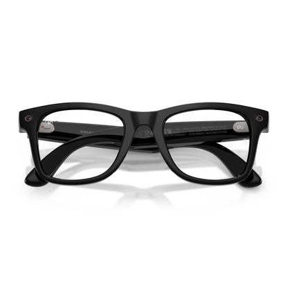Lentes de sol Ray-Ban meta (Gen 3) Wayfarer Transitions Shiny Black