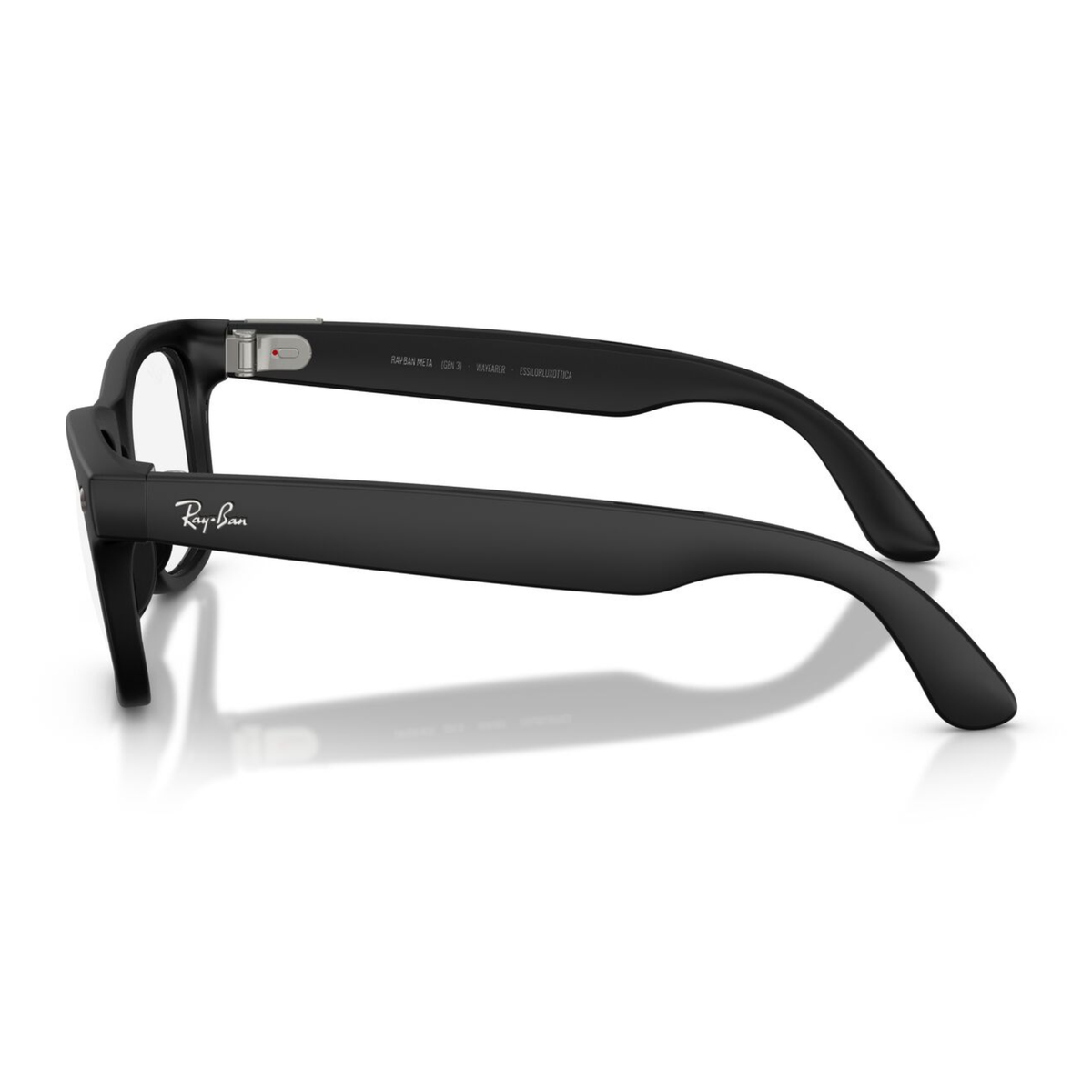 Lentes de sol Ray-Ban meta (Gen 3) Wayfarer Large Transitions Negro Mate