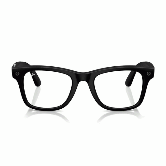 Lentes de sol Ray-Ban meta (Gen 3) Wayfarer Large Transitions Negro Mate