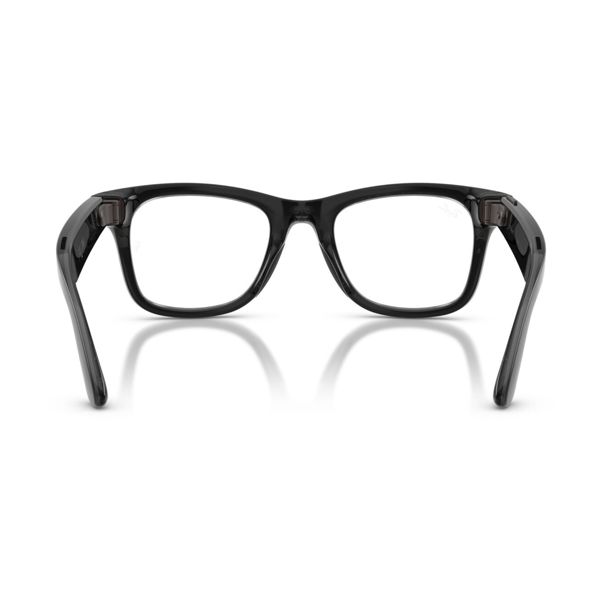 Lentes oftálmicos Ray-Ban meta (Gen 3) Wayfarer Transparente negro