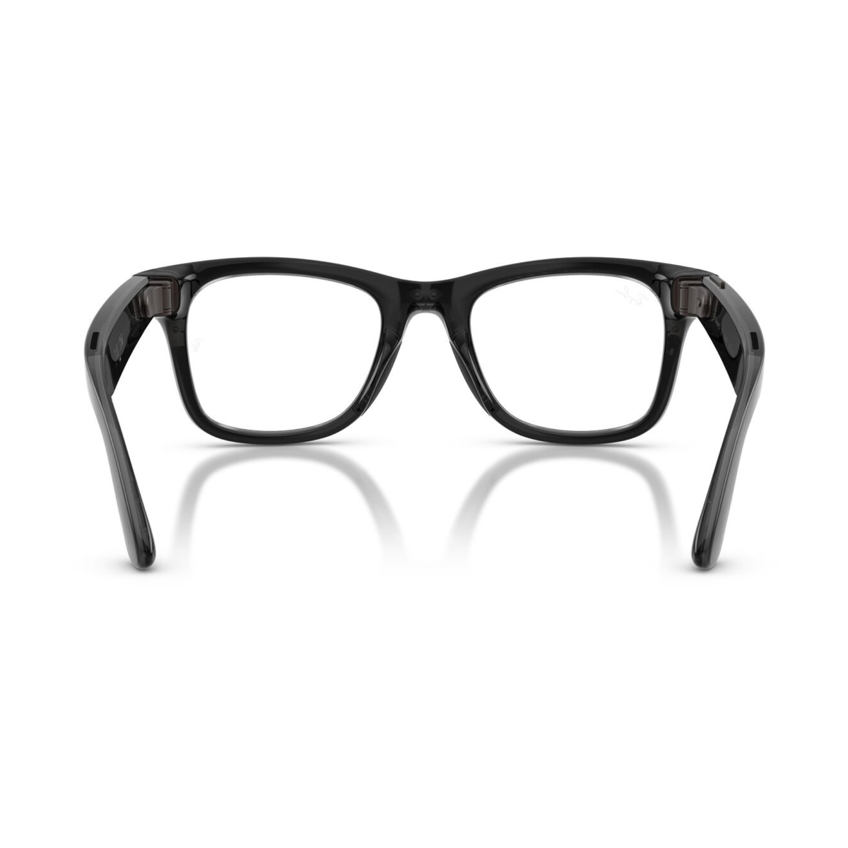 Lentes oftálmicos Ray-Ban meta (Gen 3) Wayfarer Transparente negro