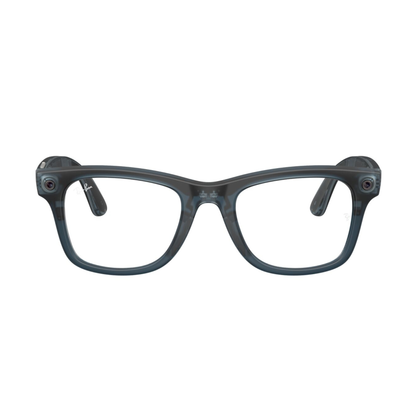Lentes oftálmicos Ray-Ban meta (Gen 3) Wayfarer Transparente Ocean