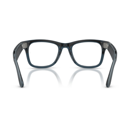 Lentes oftálmicos Ray-Ban meta (Gen 3) Wayfarer Transparente Ocean