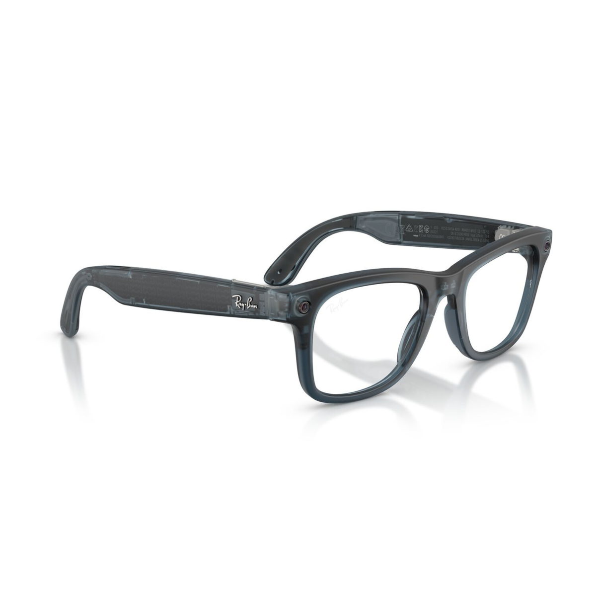 Lentes oftálmicos Ray-Ban meta (Gen 3) Wayfarer Transparente Ocean