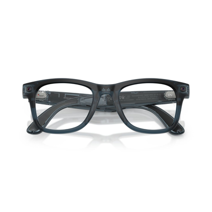 Lentes oftálmicos Ray-Ban meta (Gen 3) Wayfarer Transparente Ocean