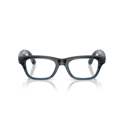 Lentes Oftálmicos Ray-Ban Meta 0RW7001 Blayzer Optics TRANSP. OCEAN BLUE