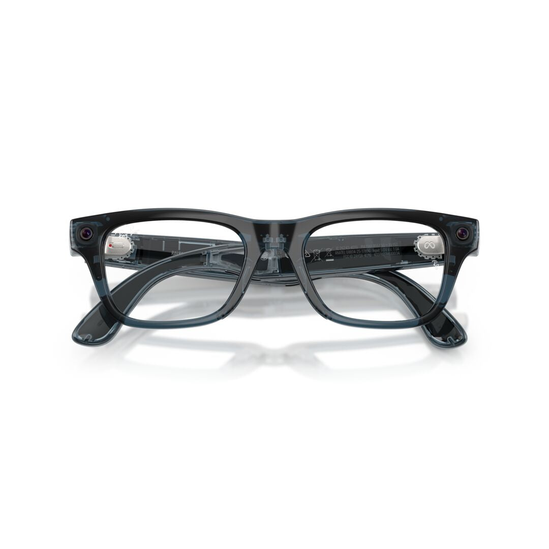 Lentes Oftálmicos Ray-Ban Meta 0RW7001 Blayzer Optics TRANSP. OCEAN BLUE