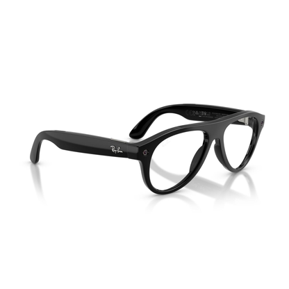 Lentes oftálmicos Ray-Ban meta (Gen 3) Aviator Negro