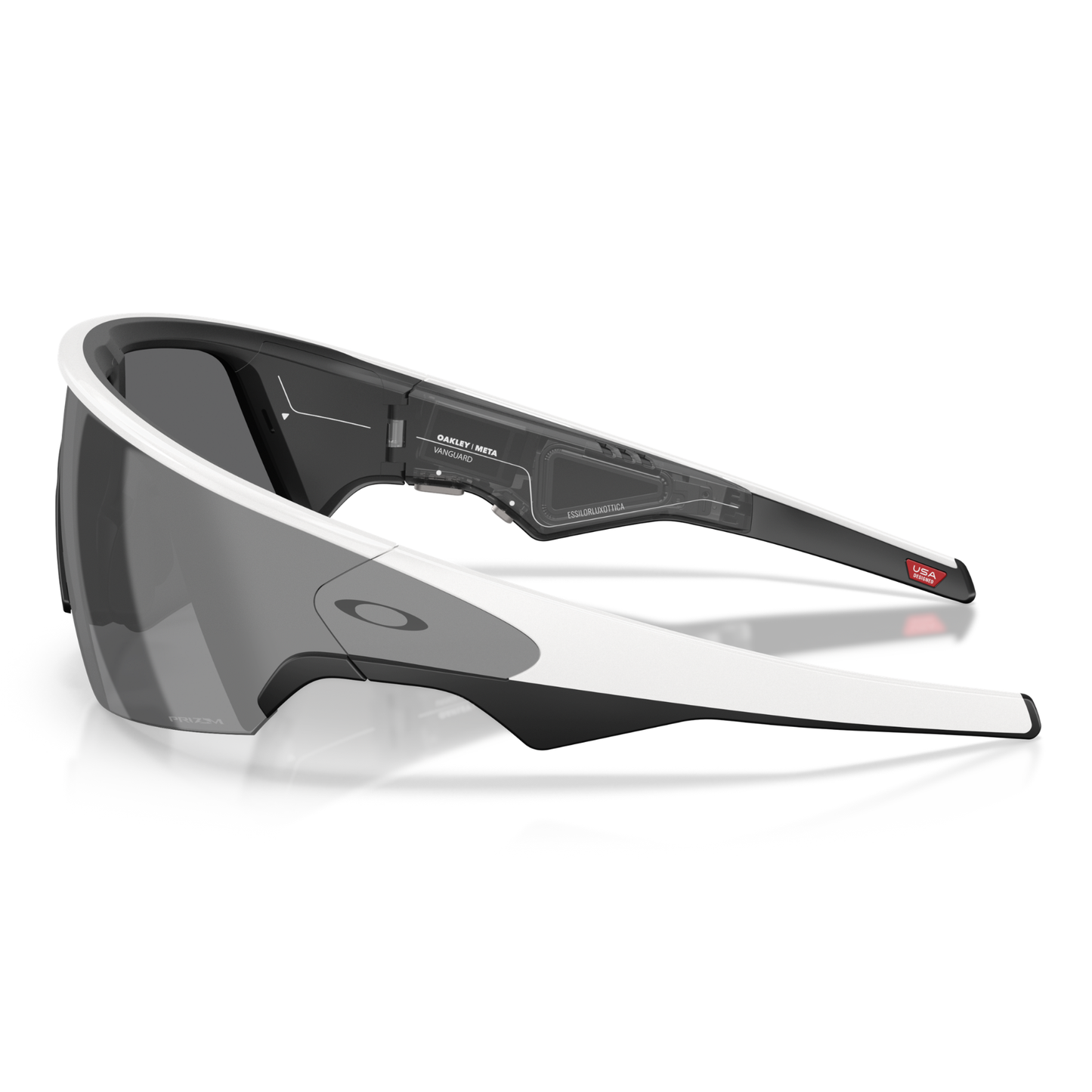 Lentes De Sol Oakley Meta 0OW8001 Vanguard Blanco