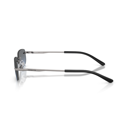 Lentes De Sol Arnette AN3096 Matte Gunmetal Blue Gradient Grey Gris Hombre Azul/Gris