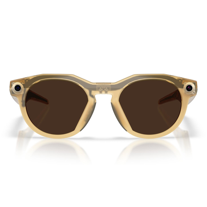 Lentes De Sol Oakley Meta 0OW8002 Hstn Transitions Café/Amarillo
