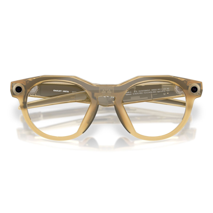 Lentes De Sol Oakley Meta 0OW8002 Hstn Transitions Café/Amarillo
