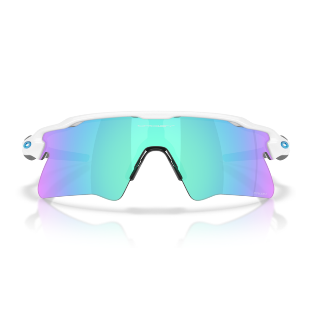 Lentes De Sol Oakley OO9541 Radar Ev Heater Polished White Prizm Sapphire Azul/Sin Color