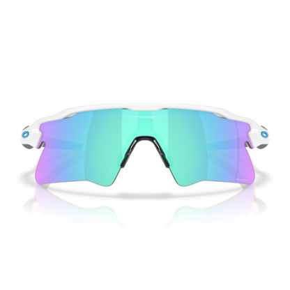 Lentes De Sol Oakley OO9541 Radar Ev Heater Polished White Prizm Sapphire Azul/Sin Color