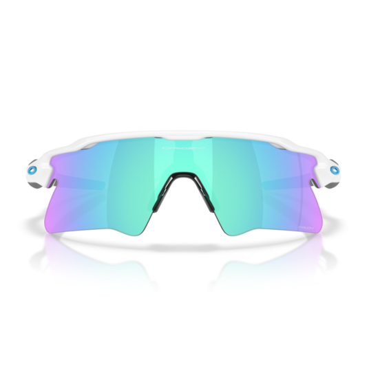 Lentes De Sol Oakley OO9541 Radar Ev Heater Polished White Prizm Sapphire Azul/Sin Color
