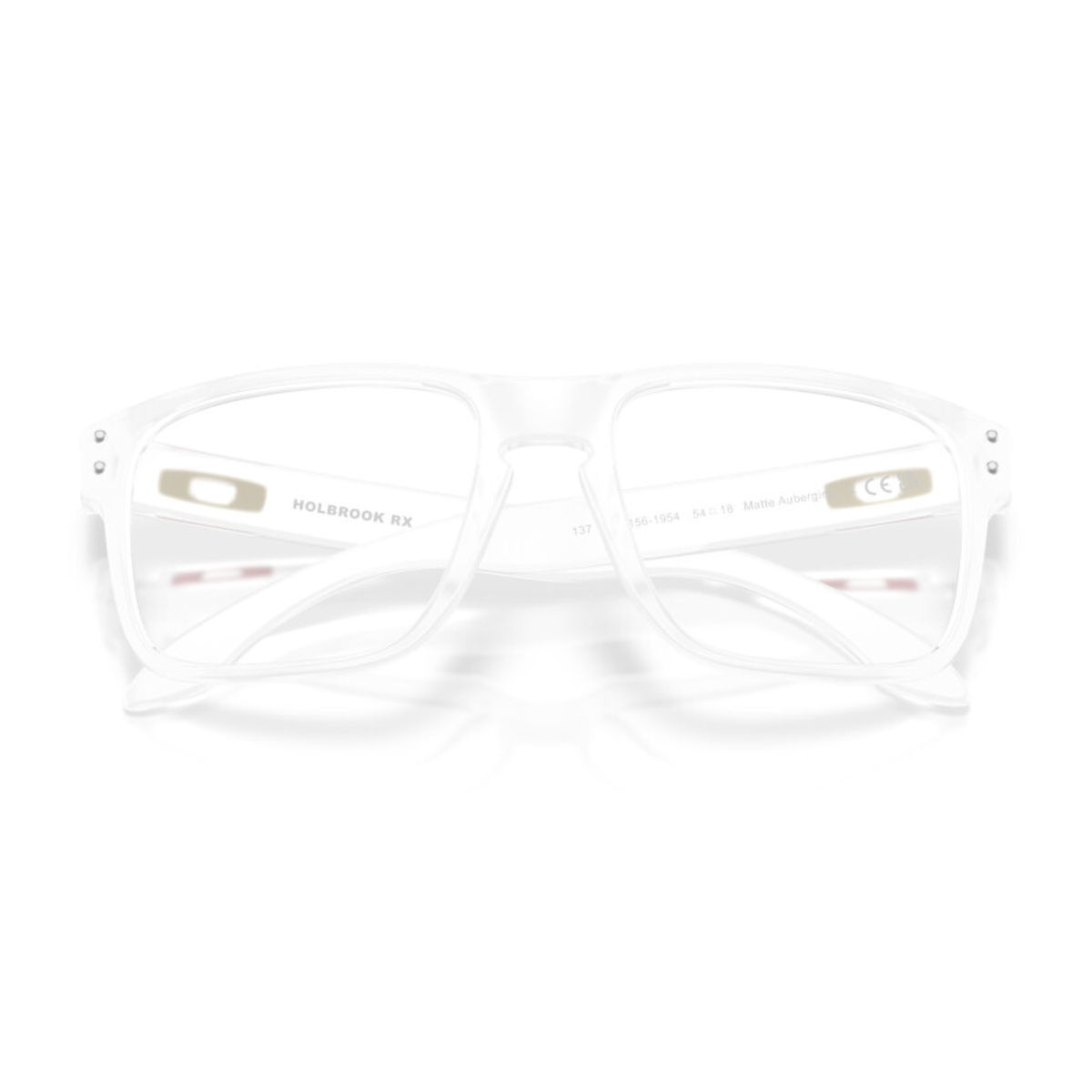 Lentes Oftálmicos Oakley OX8156 Holbrook Rx Matte Clear Traspa Trasparente