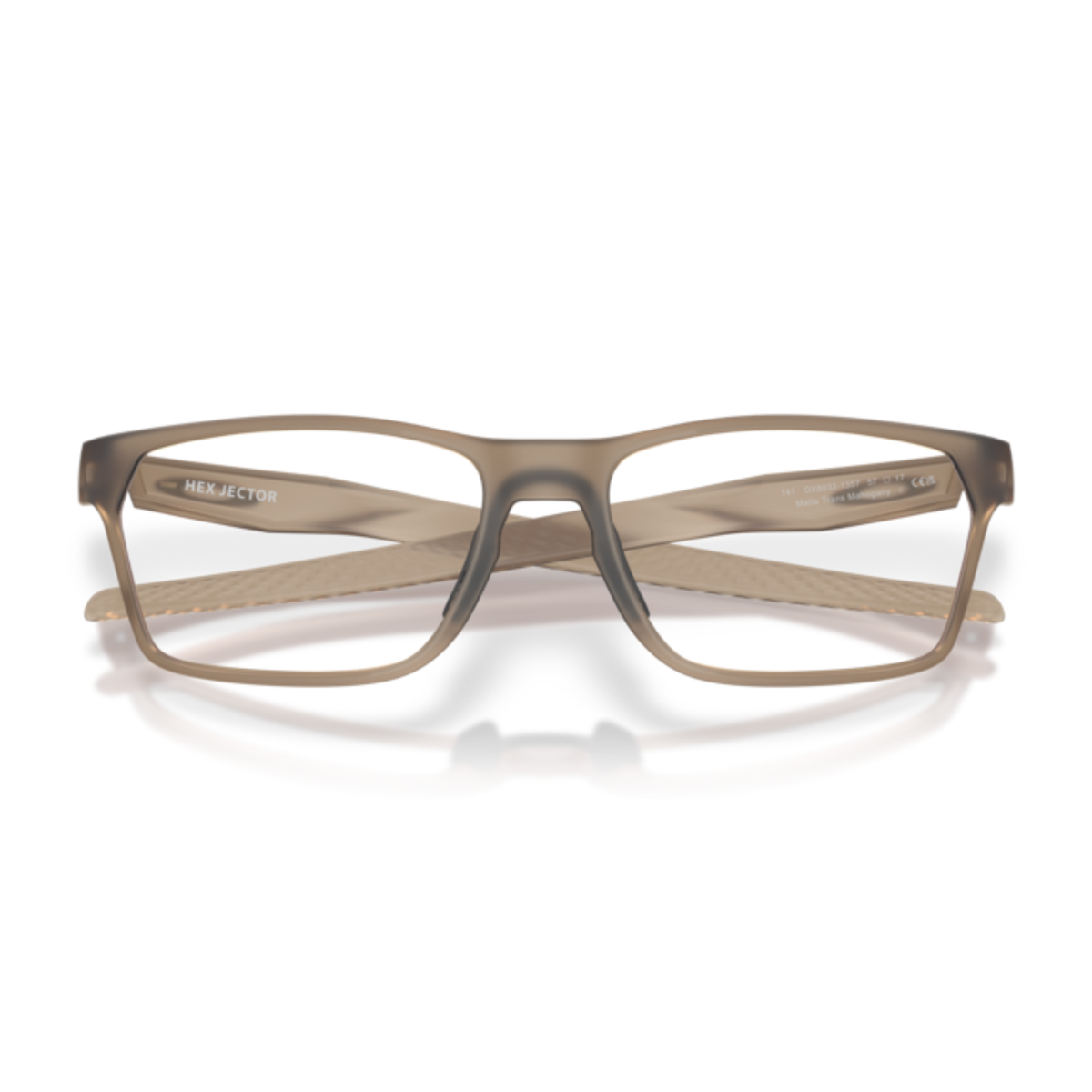 Lentes Oftálmicos Oakley OX8032 Hex Jector Matte Brown Smoke C Café