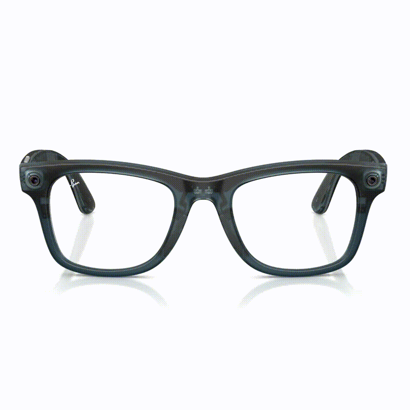 Lentes de sol Ray-Ban meta (Gen 3) Wayfarer Large Transitions Transp. Ocean