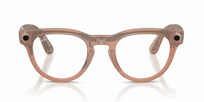 Lentes De Sol Ray-Ban Meta 0RW4013 Headliner Transitions Gris/Durazno