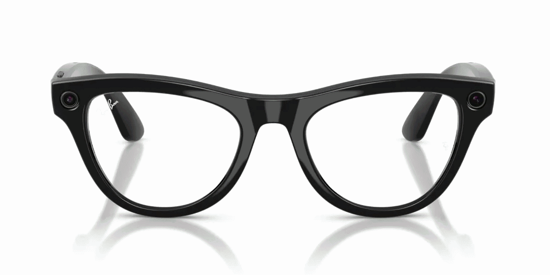 Lentes De Sol Ray-Ban Meta 0RW4014 Skyler Transitions Verde/Negro