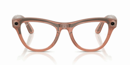 Lentes De Sol Ray-Ban Meta 0RW4014 Skyler Transitions Café/Durazno