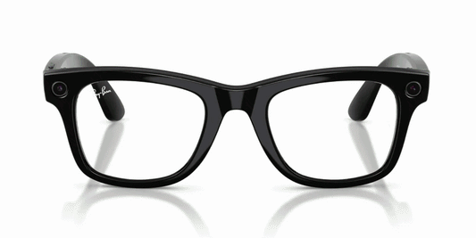 Lentes De Sol Ray-Ban Meta 0RW4012 Wayfarer Transitions Large Verde/Negro