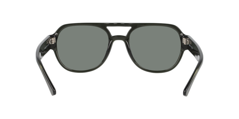 Lentes De Sol Unofficial UO6206 Transparent Kaki Green Verde/Naranjo