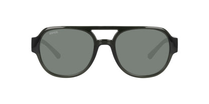 Lentes De Sol Unofficial UO6206 Transparent Kaki Green Verde/Naranjo