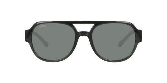 Lentes De Sol Unofficial UO6206 Transparent Kaki Green Verde/Naranjo