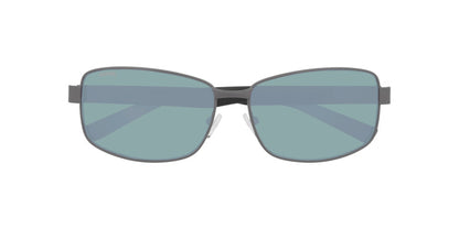 Lentes De Sol Unofficial UO5146 Gun Blue Mirror Azul/Plateado